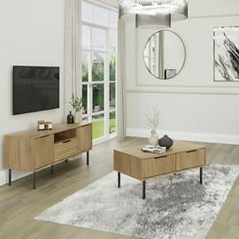 GFW Nervata Coffee Table and TV Unit