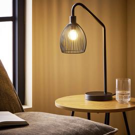 Argos Home Nyx Metal Table Lamp - Black