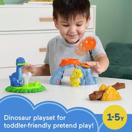Little People Spin & Play Dinosaur Playground Playset