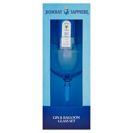 Bombay Sapphire Gin And Balloon Glass Gift Set