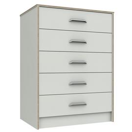 Ashdown 5 Drawer Chest - White