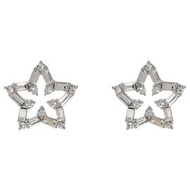 Liars & Lovers Silver Tone Star Stud Earrings