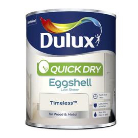 Dulux Quick Dry Eggshell Paint Timeless - 750ml