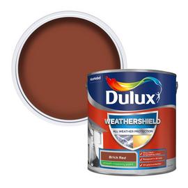 Dulux Weathershield All Weather Matt Paint 2.5L - Brick Red