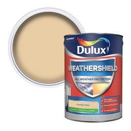 Dulux Weathershield All Weather Matt Paint 5L - County Cream