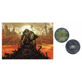 DOOM The Dark Ages Shield Saw Medallion & Art Card Pre-Order