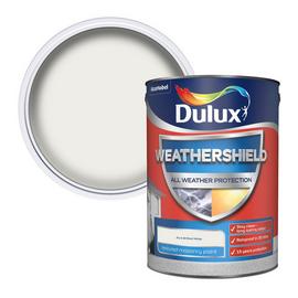 Dulux Weathershield All Weather Matt Paint 5L - White