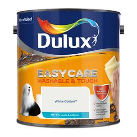 Dulux Easycare Washable & Tough Matt White Cotton - 2.5L