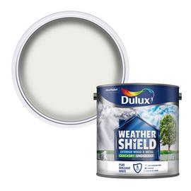 Dulux Weathershield Quick Dry Matt Paint 2.5L - White