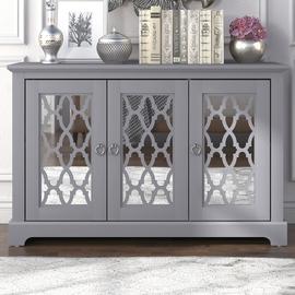 GFW Honiton 3 Door Sideboard - Grey