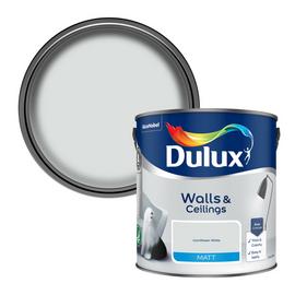 Dulux Walls & Ceilings Matt Cornflower White - 2.5L