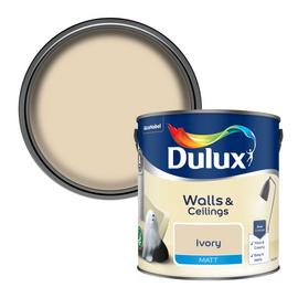 Dulux Walls & Ceilings Matt Ivory - 2.5L