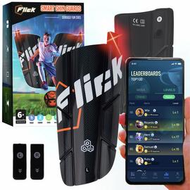 Football Flick Smart Football Tracker with Shin Guards