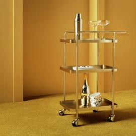 Habitat 60 Gold Edit Drinks Trolley
