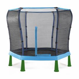 Plum 7ft Junior Jumper Outdoor Kids Trampoline - Blue