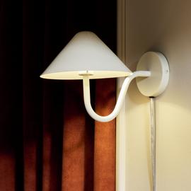 Habitat Wave Metal Wall Light - Ivory