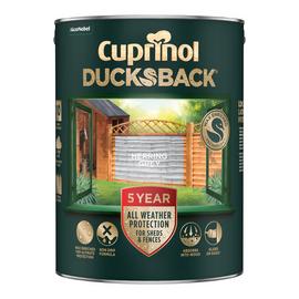 Cuprinol Ducksback Paint Herring Grey - 5L