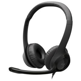 Logitech H390 Laptop and PC Wired Headset - Black