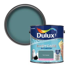 Dulux Easycare Bathroom Soft Sheen Paint Teal Voyage - 2.5L