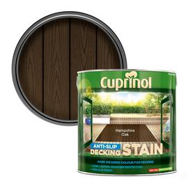 Cuprinol Anti-slip Decking Stain Hampshire Oak – 2.5L