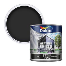 Dulux Weathershield Multisurface Black -2.5L