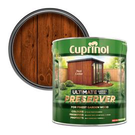 Cuprinol Ultimate Garden Wood Preserver Red Cedar - 4L