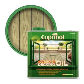 Cuprinol UV Guard Decking Oil Natural – 5L