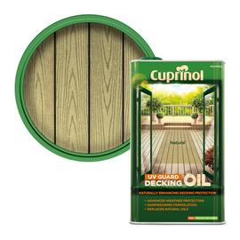 Cuprinol UV Guard Decking Oil Natural – 5L