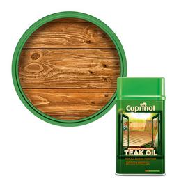 Cuprinol Naturally Enhancing Teak Oil 1L - Clear
