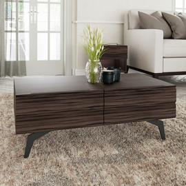 GFW Bantham Coffee Table and TV Unit - Walnut