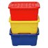 Strata 10 Litre Curve Plastic Box with LidSet of 3