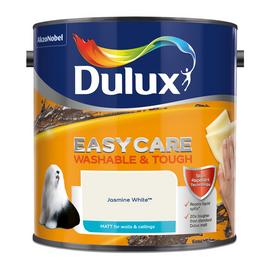 Dulux Easycare W&T Matt Paint Jasmine White - 2.5L