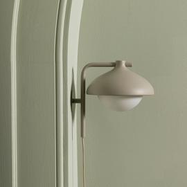 Habitat Acorn Metal Wall Light - Latte