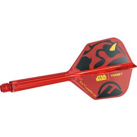 Star Wars Target Darts Darth Maul K-Flex Flights and Shafts
