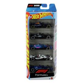 Hot Wheels Formula 1 5-Pack, Set of 5 Die-Cast Toy