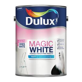Dulux Magic White Matt Paint - 5L