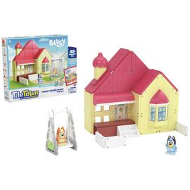 Tile Town Bluey Heeler Home Magnetic Tile Playset
