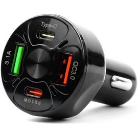 Streetwize 12V USB Car Charger - Type-C and Type-A Devices