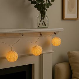 Searchlight Paper Lantern String Light