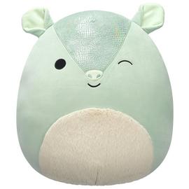 Original Squishmallows 16 Inch Arilla the Green Armadillo
