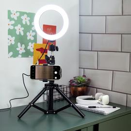 Fizz Creations Kids LED Selfie Light - Black