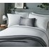 Serene Pom Pom Grey Bedding Set - Double