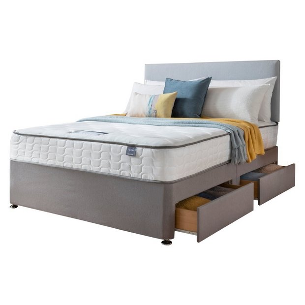 Argos silentnight divan deals beds