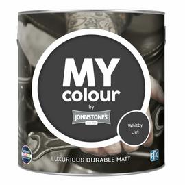 Johnstone's My Colour Durable Matt Paint Whitby Jet 2.5L