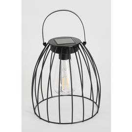 Habitat Warm White Solar Caged Pendant Light