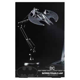 Batman Batwing Posable V2 LED Kids Desk Light - Black