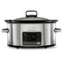 CrockPot 5.6L Time Select Slow CookerStainless Steel