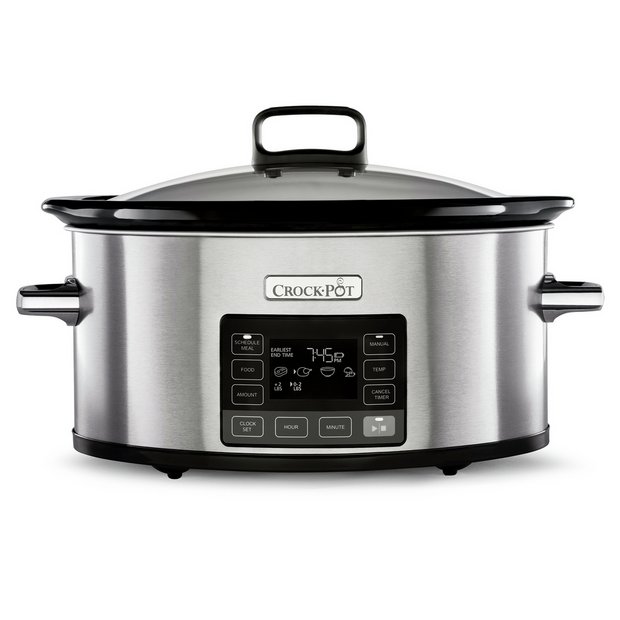 Crockpot Multi-Cooker, Programmable with Slow Cooker, Saute, Roaster & Food  Steamer, 5.6L