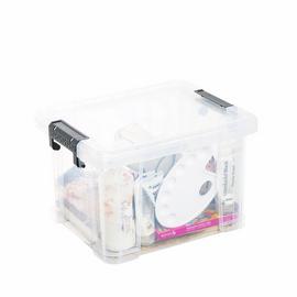 Strata Stackmaster 35L Plastic Storage Box -  Clear