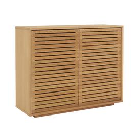 Habitat Max Oak Console Table - Natural